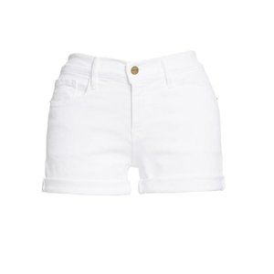 Frame Blanc Let Cut Off Cuff Short
